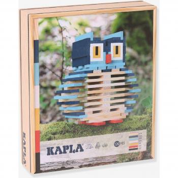 Coffret Chouette Kapla 120 planchettes coloris nature et couleurs