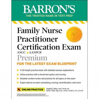 Vitalsource Technologies, Inc. Family Nurse Practitioner Certification Exam Premium: 4 Practice Tests   Comprehensive Review   Online Practice