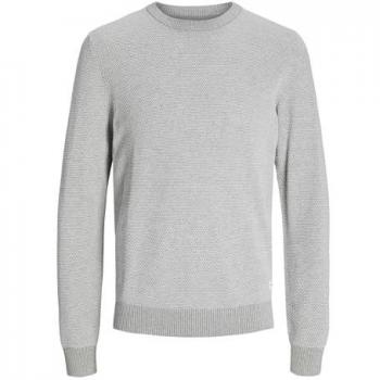Jack&Jones Pullover Globe 12258139 Grau Regular Fit L Herren