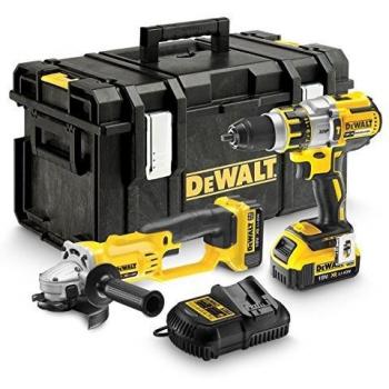 DeWalt DCK256M2-QW kit DCD995 et DCG412 18 V/4 Ah