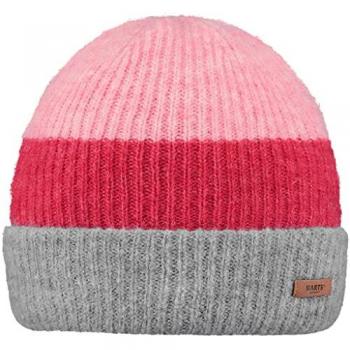 Cache-capuchon Barts Suzam Rose Fuchsia Gris Femme