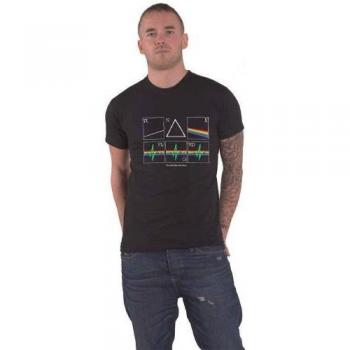 Pink Floyd Unisex Prism Heart Beat T-Shirt