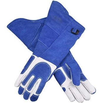 FortiFang Long‑Sleeve Leather Safety Gear