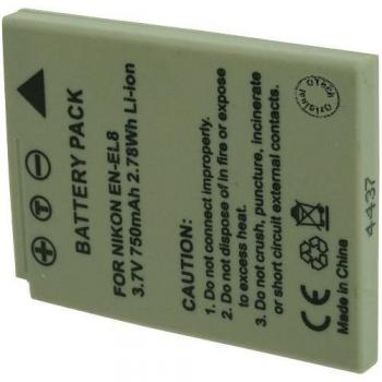 Otech Batterie pour NIKON COOLPIX P1