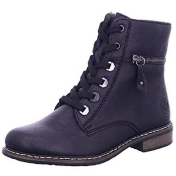 Chaussure bottine noire Rieker – adulte, 36