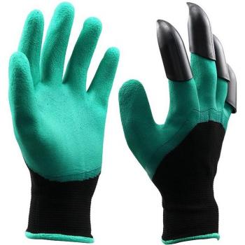 Gants de jardinage étanches avec griffes
