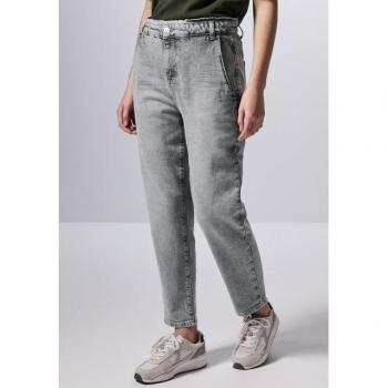 Städtische Street One Studio Loose-Style Jeans grau