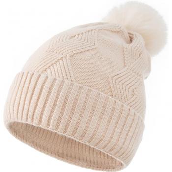 Women's Simple Warm Wool Hat with Fleece Lining
