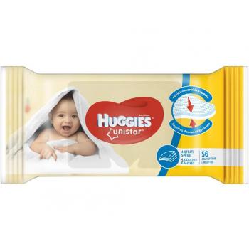 Huggies 560 Toallitas Natural Care para Bebé, 99% Agua y con Aloe Vera,【10 packs de 56 toallitas】