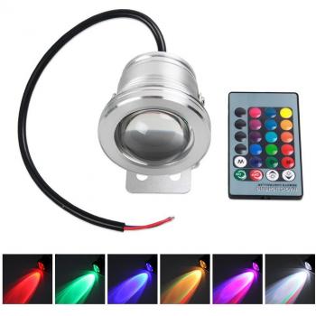 Remote Controlled 12V 10W RGB LED Landscape Light