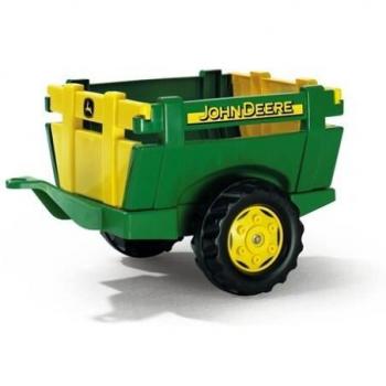 Rolly Toys Anhänger Farm Trailer John Deere Einachser 122103 NEU