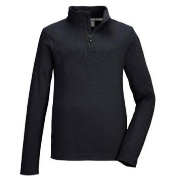 Langarmshirt KILLTEC KSW 327 GRLS LS SHRT Gr. 140, blau (navy) Kinder Shirts