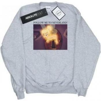 Mädchen‑Sweatshirt „Tinker Bell Follow Me“ 9–11 Jahre – Weiß