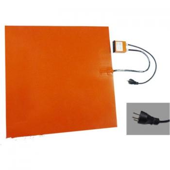 Silicone Rubber Heating Pad 300x300MM with Digital Controller 220V