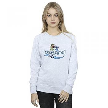 2XL Lilo & Stitch Female Sweatshirt – Grey Edition