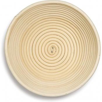Elegant Rattan Bread Banneton Basket with Liner – Round/Oval Proofing