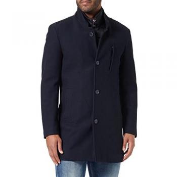 Roy Robson Herren Mantel Blau Größe 58