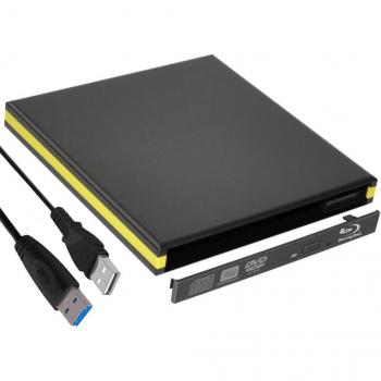 Dispositivo externo de grabación Blu‑ray USB 3.0 sin cable