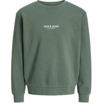 Felpa Jack & Jones design verde pastello bianco