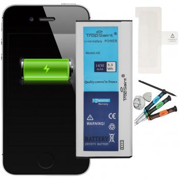 Batterie Interne iPhone X/4/4S/5/5C/5S/SE/6/6S/7/8 PLUS + Outils Adhésifs