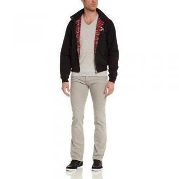 Lonsdale Actón: Chaqueta Negra Hombre M