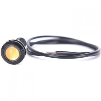 9W 12V 24V 18MM rotes LED Nebellicht Adlerauge Auto DRL Tageslicht Rückfahrscheinwerfer
