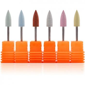 Electric Nail File Rubber Polisher Bit