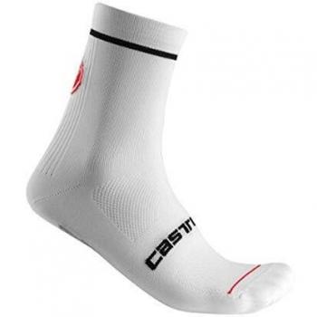 Bianco Castelli 4520044-001 Entrata 9 Calzini Uomo L/XL