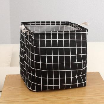 Large Cotton Linen Toy and Clothes Basket