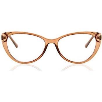 Armazón Cat Eye en Plástico Marrón para Mujer – Lentes Recetados