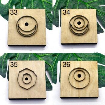 Outil de coupe de cuir haut de gamme : règle acier, poinçon et matrice boisée