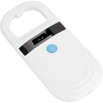 RFID Animal Microchip Reader with LED Display and 128 Tag Storage