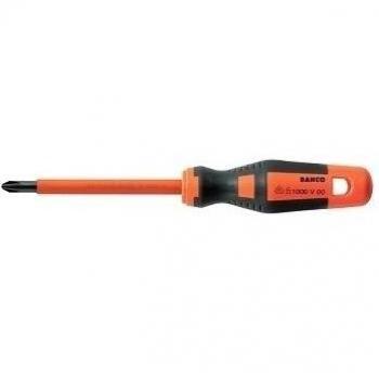 Destornillador Aislado 1000 V Bahcofit PH Modelo B197 Varilla PH2-175mm