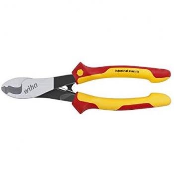 Coupe-câble industriel Wiha 180 mm avec ressort