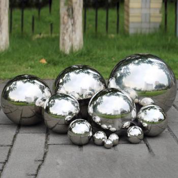 Edelstahl-Silberball für Schwimmbaddekoration – Durchmesser 19–300 mm, nahtlos