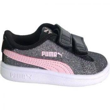 Basket Cuir Enfant Puma Smash V2 Chic