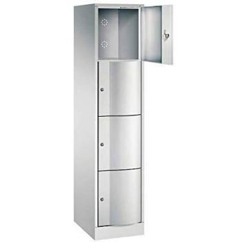 4er Schließfachschrank RESISTO von C+P, HxBxT 1950 x 396 x 540 mm