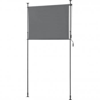 Store Exterieur Telescopique Sans Percer 104x270x310cm – Gris Foncé