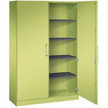 ASISTO Dual-Entry Cabinet – 1980 × 1200 mm – Viridian Green