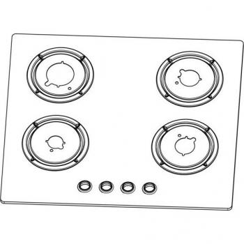 AEG Plateau supérieur Noir Electrolux 590