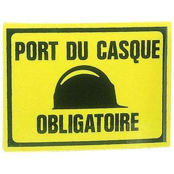 Panneau Obligation Casque 300 × 200 mm – NOVAP 4304342