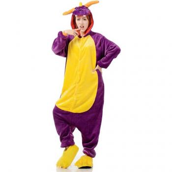 Couple Dragon Nuit Violette Pyjamas
