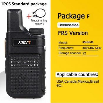 Comunicador de Mano FRS PMR 446