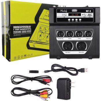 Muslady MF-8 Mini Karaoke Sound Mixer with MP3 Support