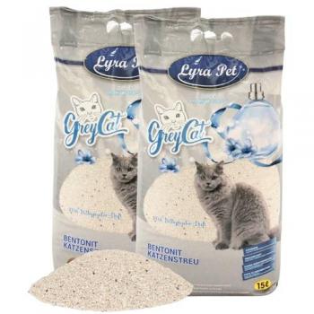 Litière Bentonite Charbon Actif GreyCat® 30L