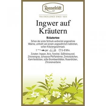 Kräuter-Infusion mit Ingwer – Ronnefeldt 100 g
