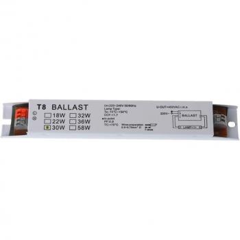 Leuchtstoff-Vorschaltgerät T8 220‑240 V AC, 2×18 W, breiter Spannungsbereich
