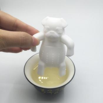 Adorable Pug Silicone Tea Infuser