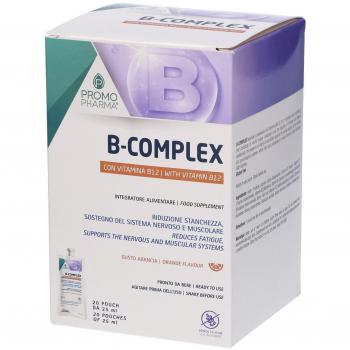 PromoPharma B-Complex Integratore Energetico 20 Pouch da 25ml