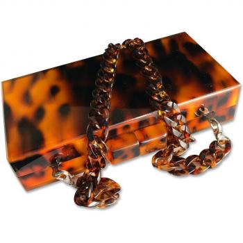Tortoiseshell Clutch Bag for Ladies